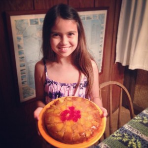 I baked a Pineapple Upside Down Cake in Hawaii!